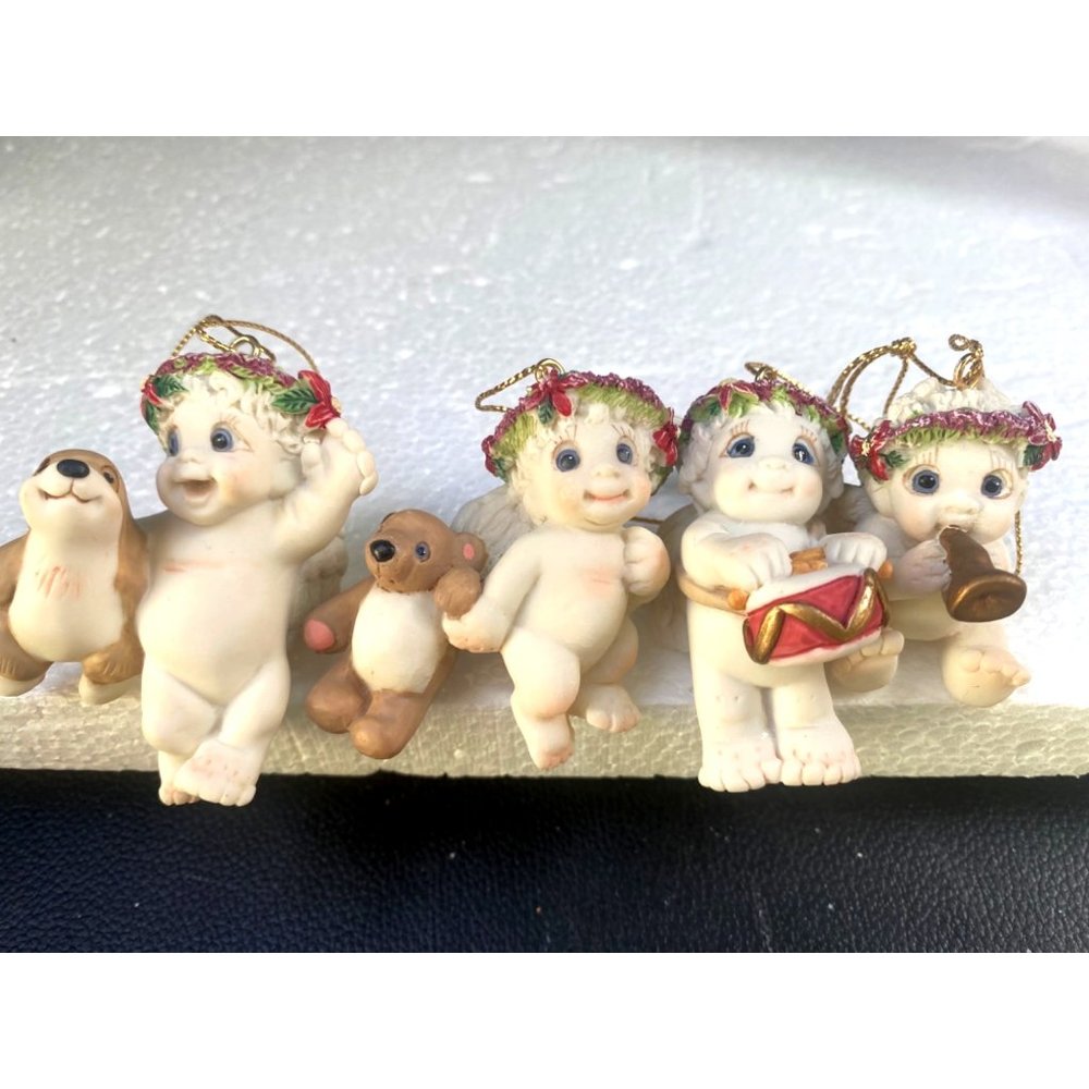 Dreamsicles Cherub Angel Christmas Holiday Ornaments